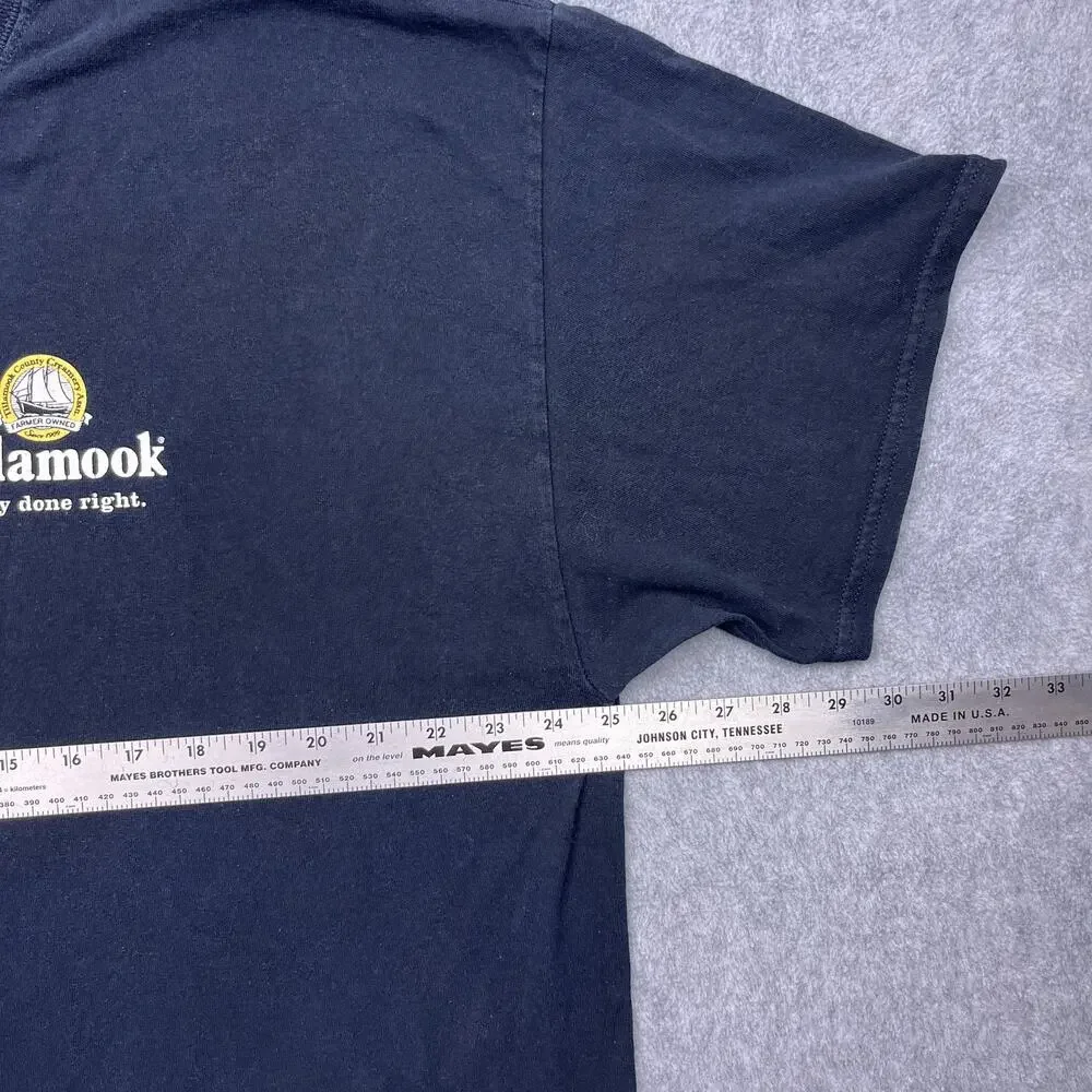 gildan tillamook dairy done right t-shirt black cotton 2xl‎